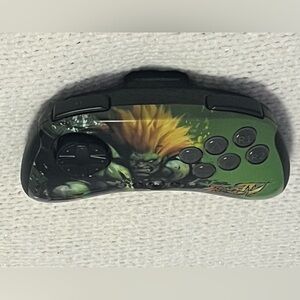 Capcom Street Fighter Blanka Wireless Controller PS2 Battery Powered No Receiver